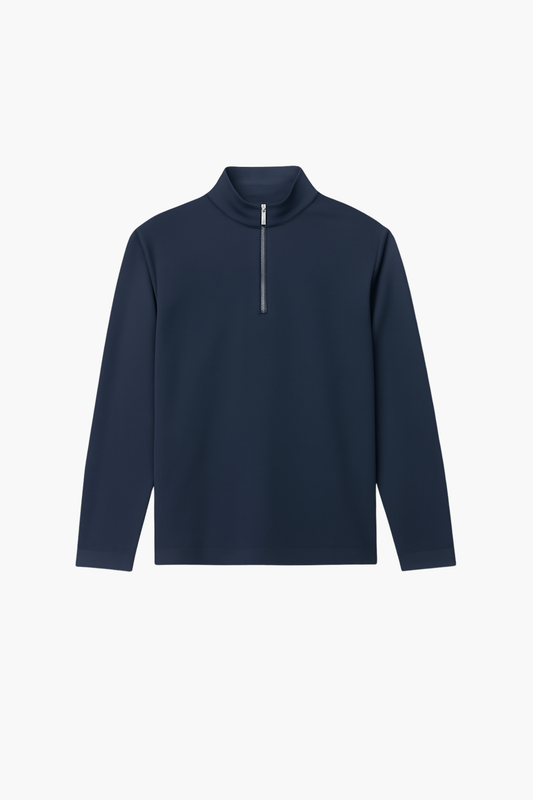 Interlock Shirt with Zip Closure